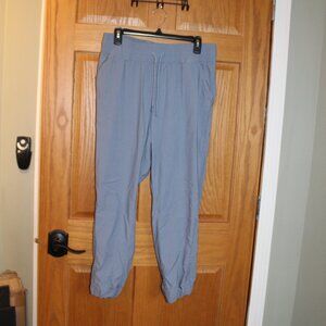 Avalanche Brand Cottonwood Blue Casual Hiking Pants Joggers Size Medium